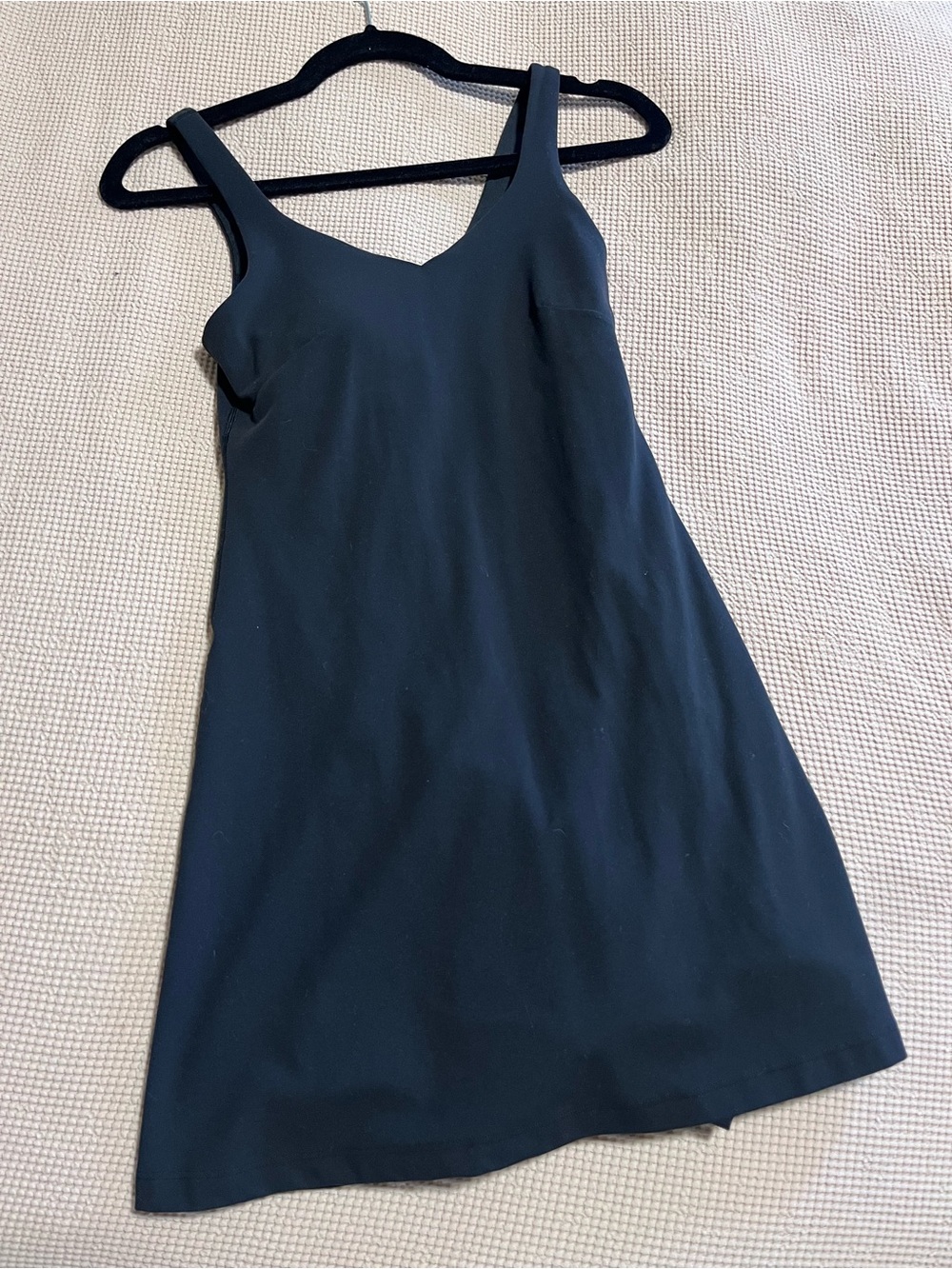lululemon athletica Black Mini Dress